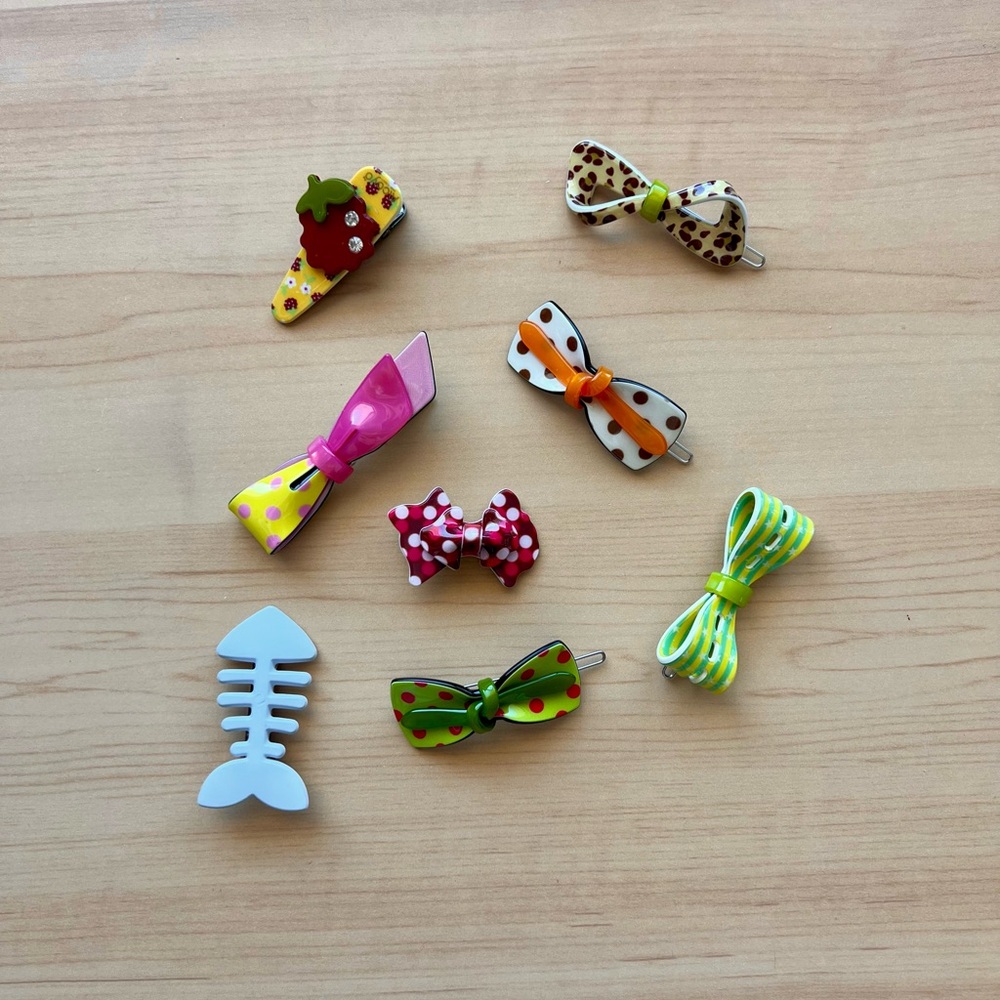 Colorful Hair Clip Set